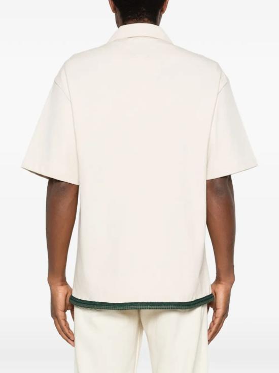 26SS 엠포리오 아르마니 반팔 셔츠 EM004857AF23208U1105 BEIGE - EMPORIO ARMANI