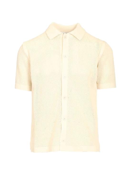 26SS 메종키츠네 반팔 셔츠 QM00505KT11970383 BEIGE