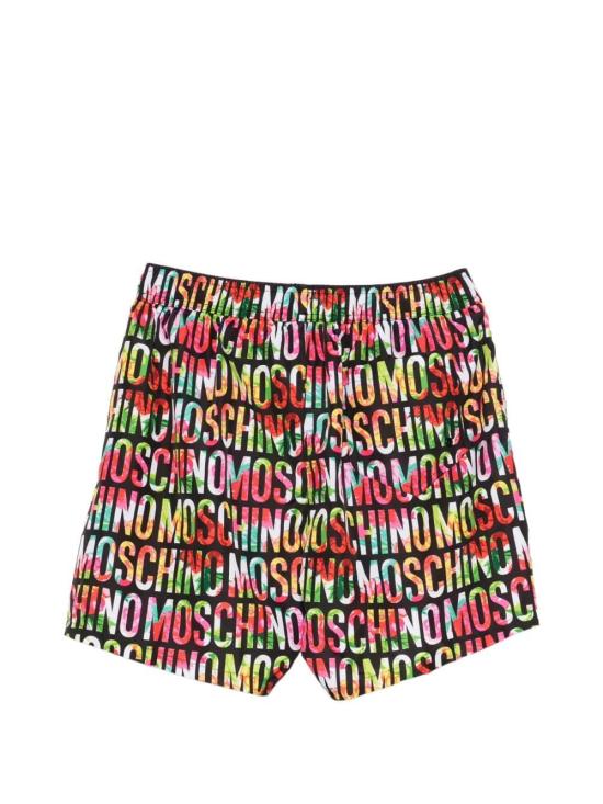 26SS 모스키노 스윔팬츠 261V3423594131555 BLACK - MOSCHINO