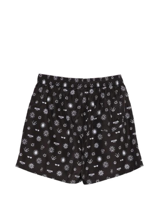 26SS 모스키노 스윔팬츠 261V3423894161555 BLACK - MOSCHINO