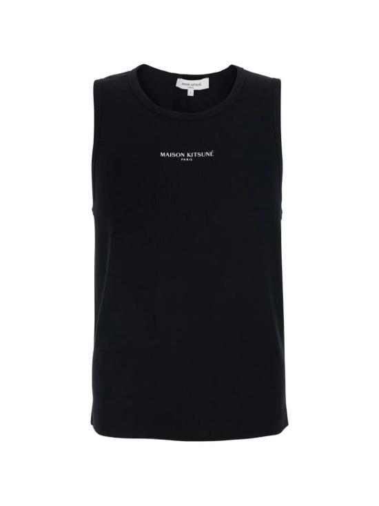 26SS 메종키츠네 반팔 티셔츠 QM00600KA0033P199 BLACK