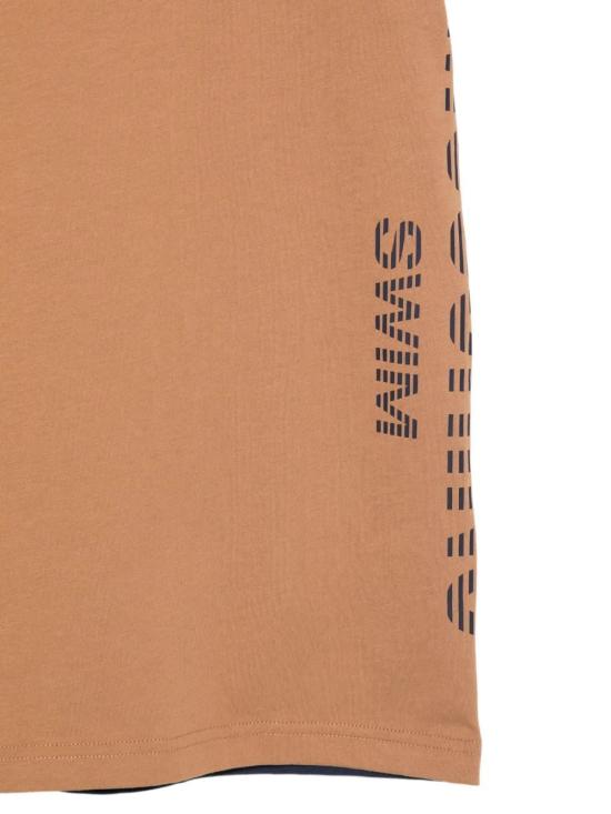 26SS 모스키노 반팔 티셔츠 261V3070594251096 BROWN - MOSCHINO