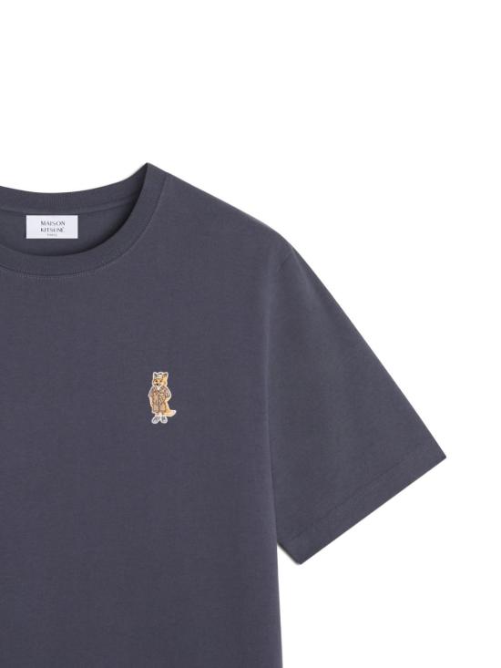 26SS 메종키츠네 드레스드 폭스 컴포트 티셔츠 QM00101KJ70250422 NAVYBLUE - MAISON KITSUNE