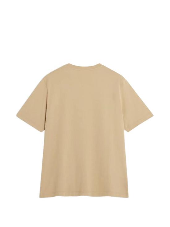 26SS 메종키츠네 드레스드 폭스 컴포트 티셔츠 QM00101KJ70250429 BEIGE - MAISON KITSUNE