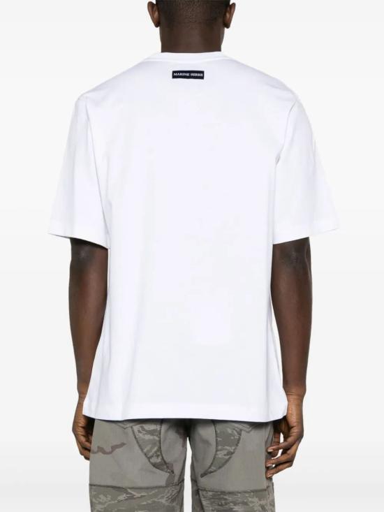 26SS 마린세르 반팔 티셔츠 MTT077ACJER0009WH10 WHITE - MARINE SERRE