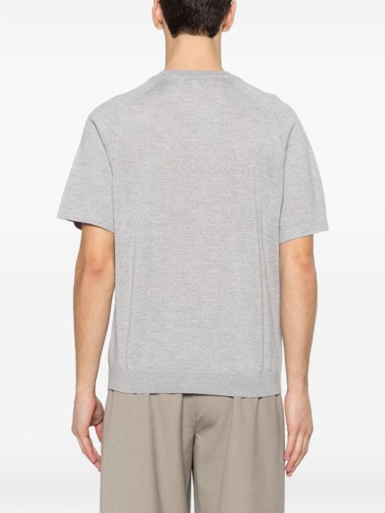 26SS 메종키츠네 반팔 티셔츠 QM00804KT1181H150 GRAY - MAISON KITSUNE