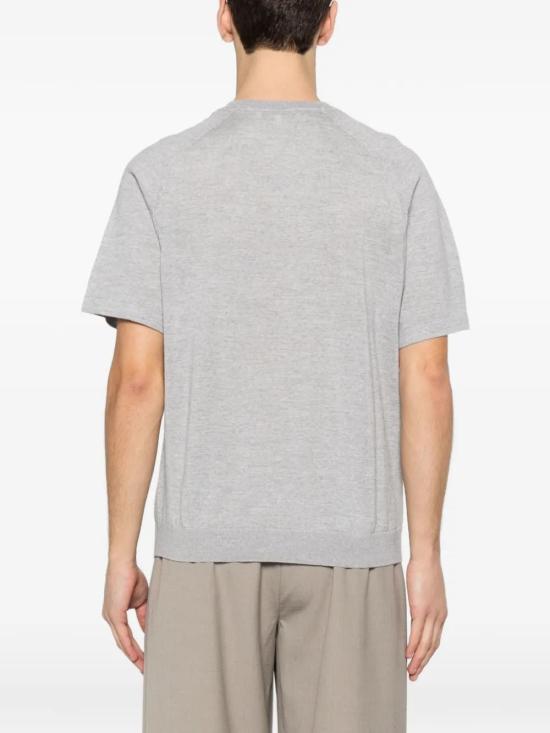 26SS 메종키츠네 반팔 티셔츠 QM00804KT1181H150 GRAY - MAISON KITSUNE