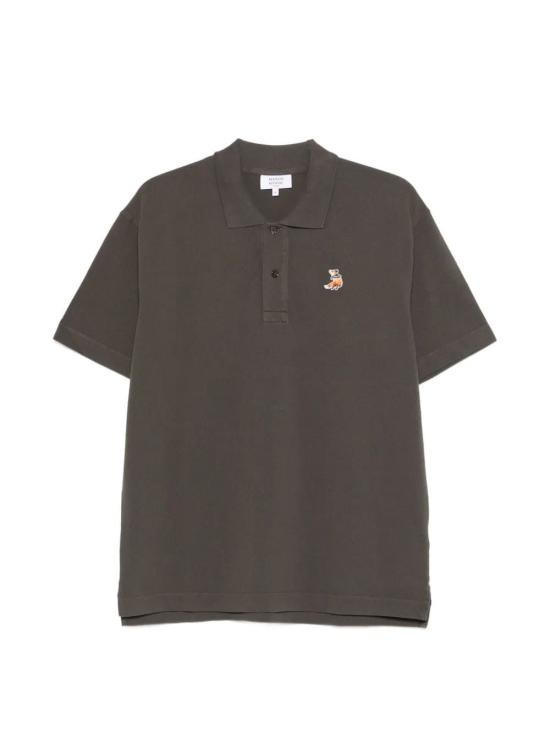 26SS 메종키츠네 반팔 티셔츠 QM00201KP00010453 BROWN