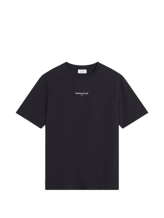 26SS 메종키츠네 파리 컴포트 티셔츠 QM00100KJ7025P199 BLACK
