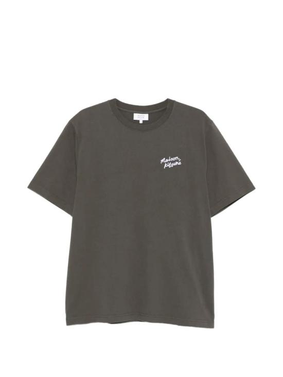 26SS 메종키츠네 핸드라이팅 컴포트 티셔츠 MM00126KJ70250453 GRAY