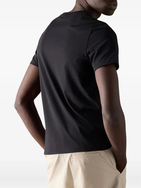 26SS 무스너클 탄뎀 로고 티셔츠 M16MT736292 BLACK - MOOSE KNUCKLES