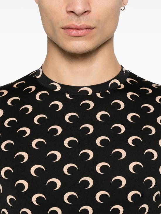 26SS 마린세르 반팔 티셔츠 UTS001ACJER0001IT99 BLACK - MARINE SERRE