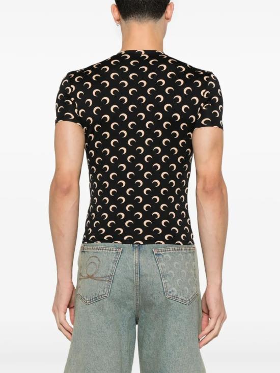 26SS 마린세르 반팔 티셔츠 UTS001ACJER0001IT99 BLACK - MARINE SERRE