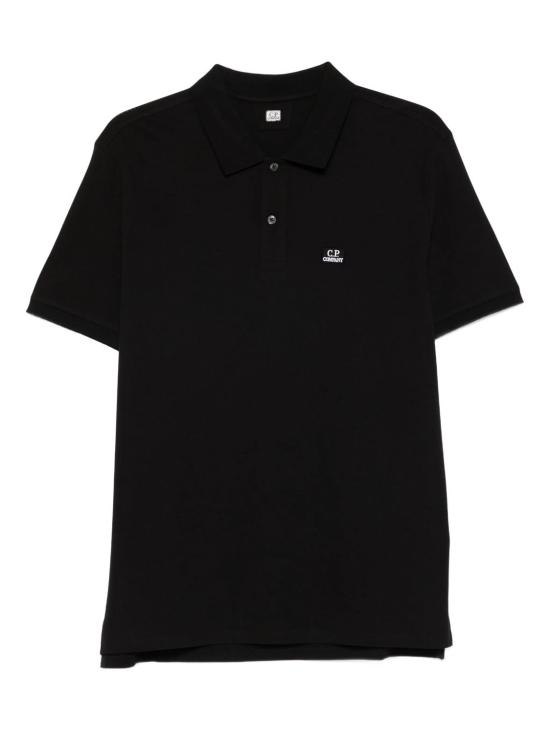 26SS 씨피 컴퍼니 스트레치 피케 숏슬리브 RCCMPL721A005263W999 BLACK