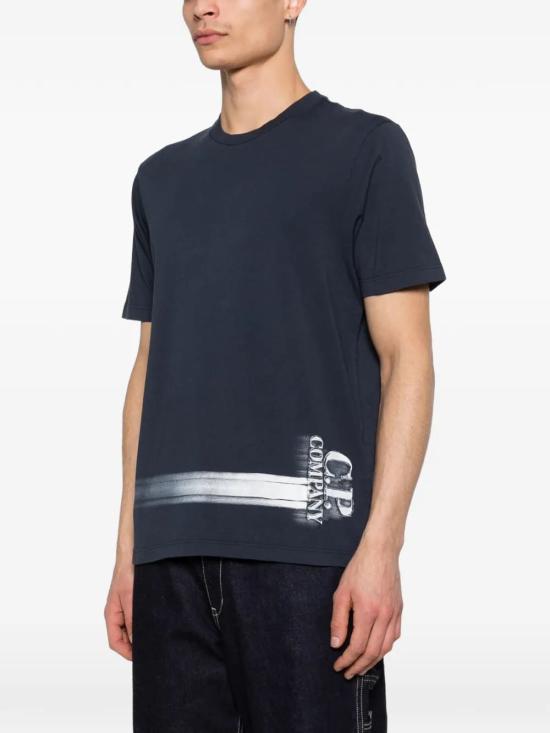 26SS 씨피 컴퍼니 반팔 티셔츠 20CMTS293A005431G889 NAVYBLUE - C.P. COMPANY