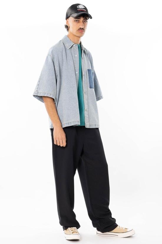 26SS 뉴 암스테르담 서프 어쏘시에이션 트레이닝/조거 팬츠 2601054001 BLACK - NEW AMSTERDAM SURF ASSOCIATION