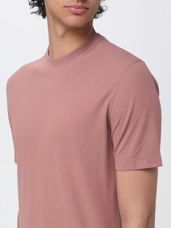 26SS 자노네 반팔 티셔츠 815214ZG380 Z3499 Pink - ZANONE
