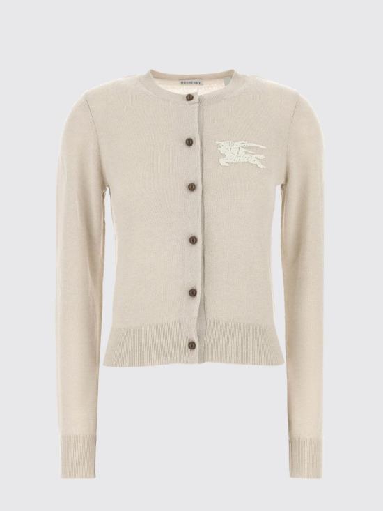 26SS 버버리 EKD 코튼 울 가디건 8122544 Beige - BURBERRY
