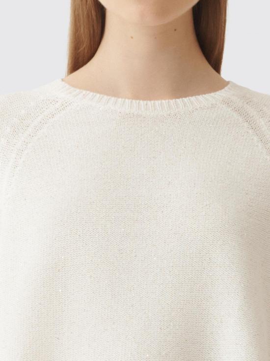 26SS 파비아나 필리피 스웨터 MAD266F349D273 0149 White - FABIANA FILIPPI