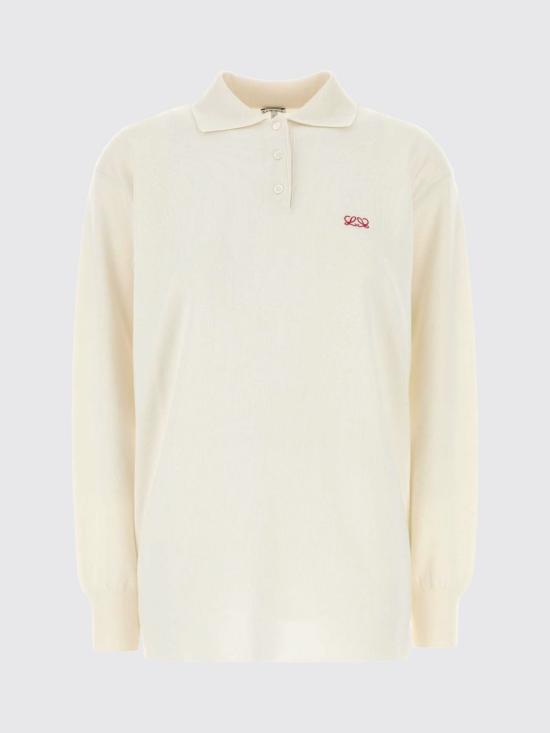 26SS 로에베 폴로 티셔츠 S540Y14KHJ White - LOEWE