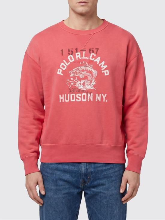 26SS 폴로 랄프로렌 긴팔 티셔츠 710P05436 001 Red