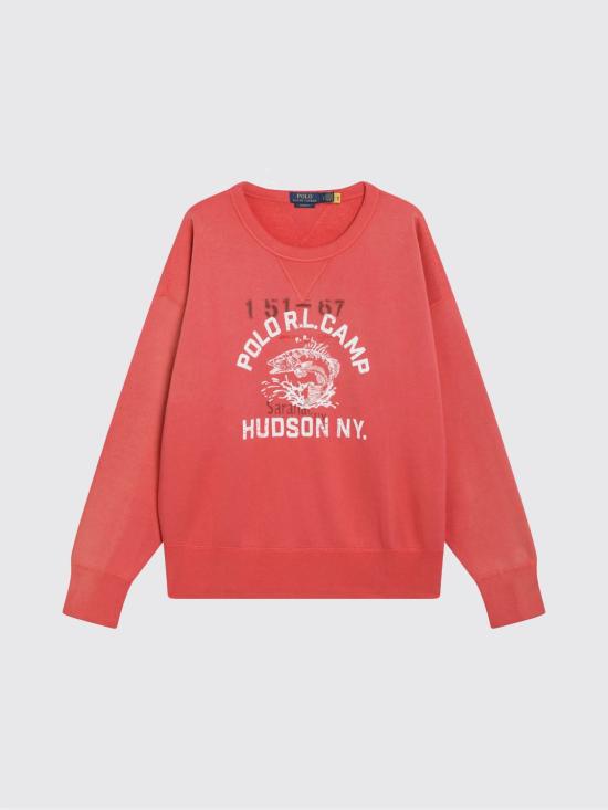 26SS 폴로 랄프로렌 긴팔 티셔츠 710P05436 001 Red - POLO RALPH LAUREN