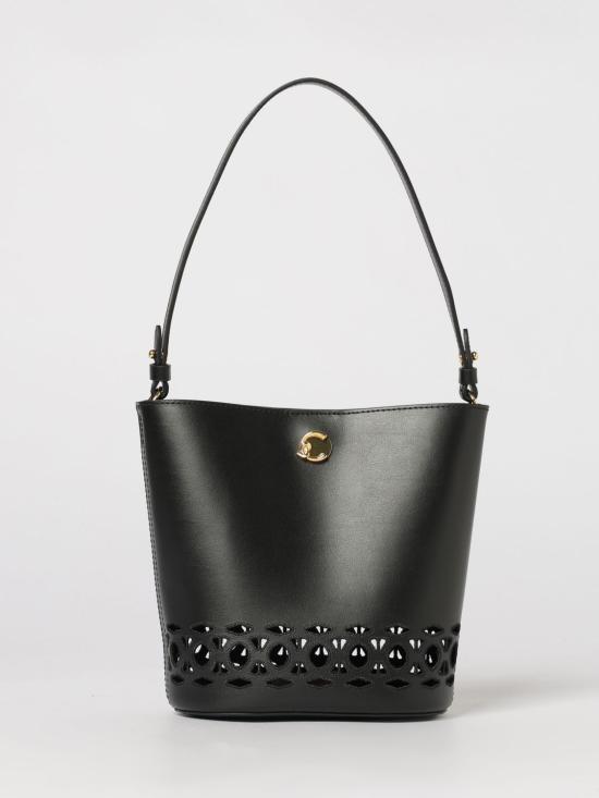 26SS 코치넬리 숄더백 E5UOE630101 001 Black