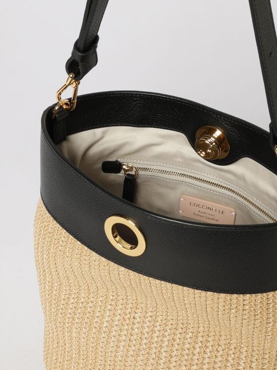 26SS 코치넬리 숄더백 E1UA0230101 846 Black - COCCINELLE