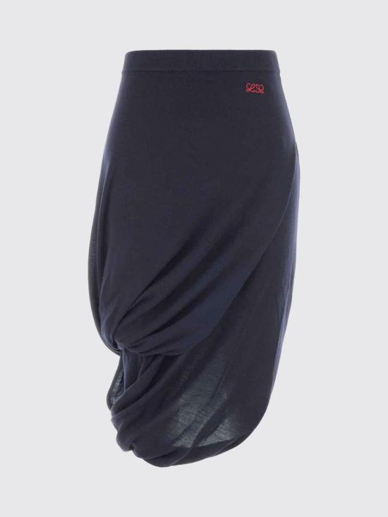 26SS 로에베 미디 스커트 S540Y1LK16 DARK Navy - LOEWE