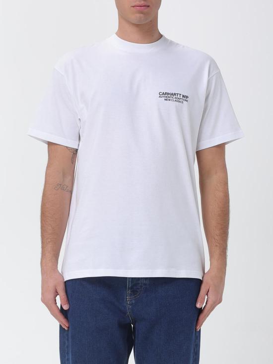 26SS 칼하트 WIP 숏슬리브 션 해밀턴 03 티셔츠 I036270 02XX White