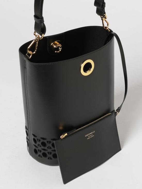 26SS 코치넬리 숄더백 E1UOE230101 001 Black - COCCINELLE