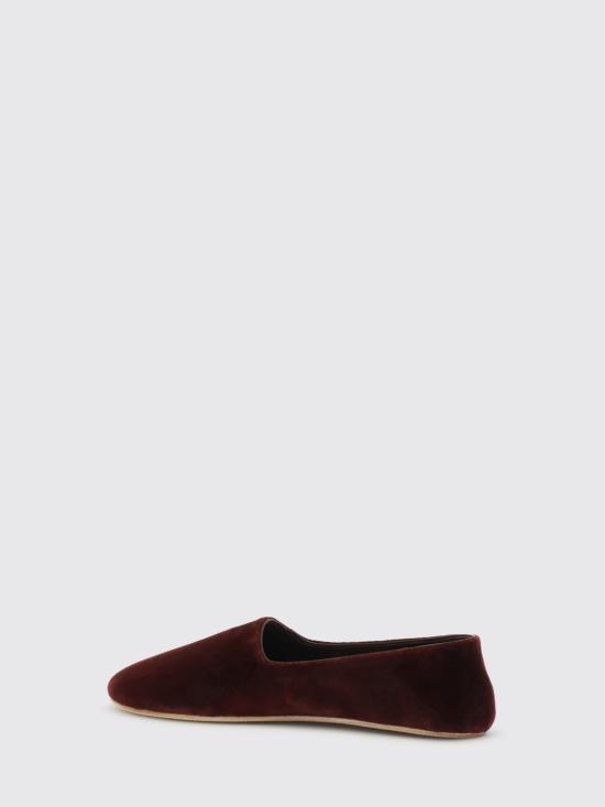 26SS 더로우 플랫 슈즈 F1782W24 BDX Burgundy - THE ROW