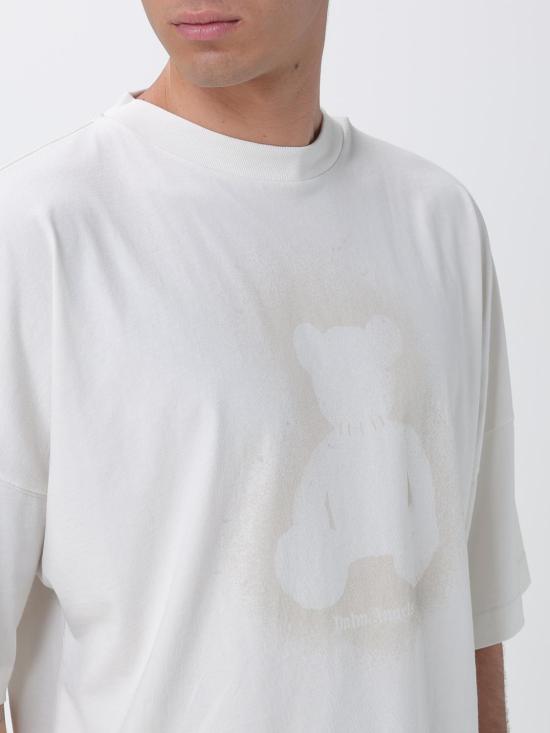 26SS 팜앤젤스 반팔 티셔츠 PMAA10BS26JER002 0305 White - PALM ANGELS