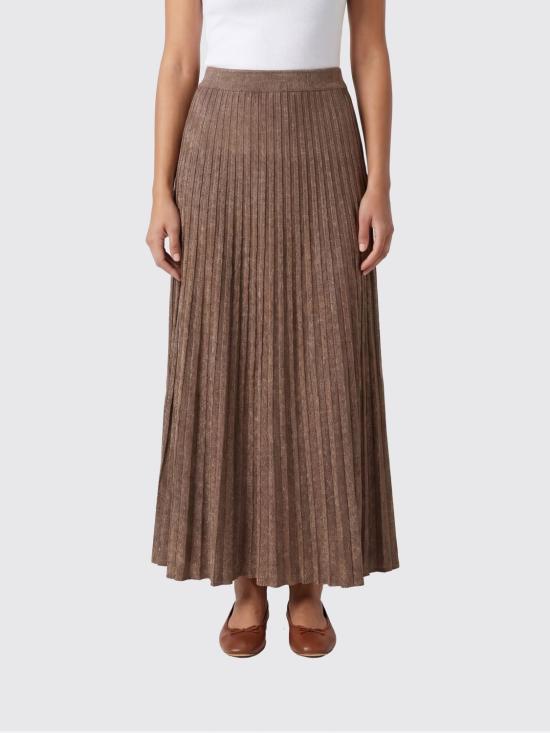 26SS 로베르토 콜리나 롱 스커트 261FXA13067 RAME Brown