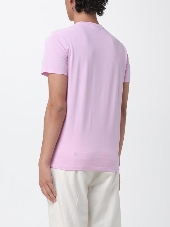 26SS 라코스테 피마 코튼 저지 크루넥 티셔츠 TH6709 Z4H Pink - LACOSTE