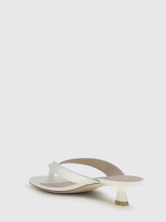 26SS 스튜어트 와이츠먼 뮬/슬리퍼 SN531 YVG White - STUART WEITZMAN