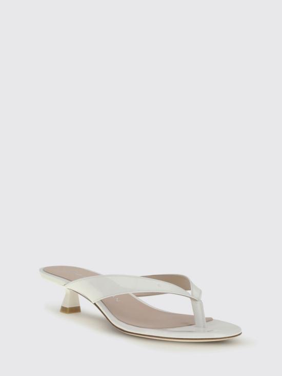 26SS 스튜어트 와이츠먼 뮬/슬리퍼 SN531 YVG White - STUART WEITZMAN