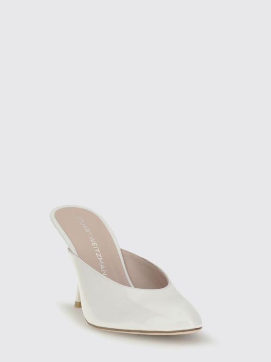26SS 스튜어트 와이츠먼 힐/펌프스 SN678 YVG White - STUART WEITZMAN