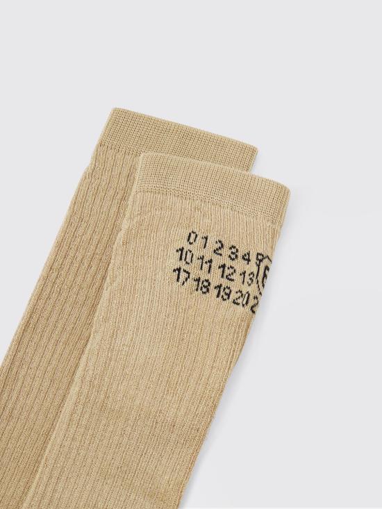26SS MM6 메종마르지엘라 양말 S52TL0038M13244 124 Sand - MM6 MAISON MARGIELA