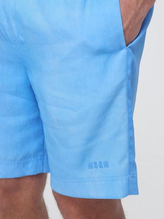 26SS 엠에스지엠 숏팬츠 4040MB05X267009 84 Blue - MSGM