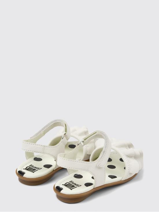26SS [키즈] 캠퍼 샌들 K800676 001 TWINS 0 White - CAMPER