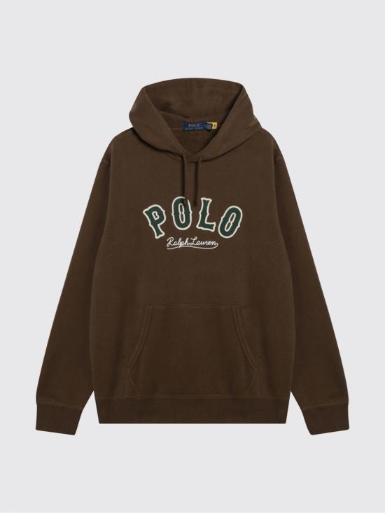 26SS 폴로 랄프로렌 후드 티셔츠 710P04872 004 Brown - POLO RALPH LAUREN
