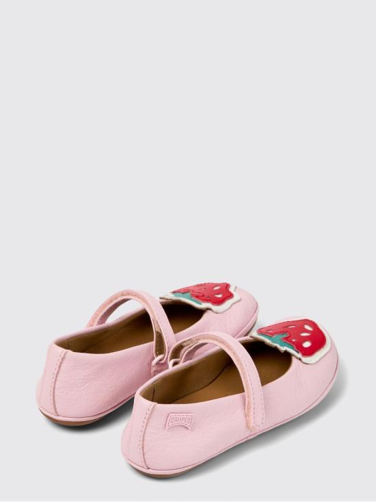 26SS [키즈] 캠퍼 플랫 슈즈 K800673 001 TWINS 0 Pink - CAMPER