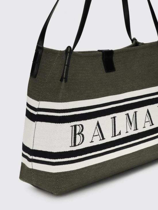 26SS 발망 숄더백 GN0FF034TJBR UJE Olive - BALMAIN