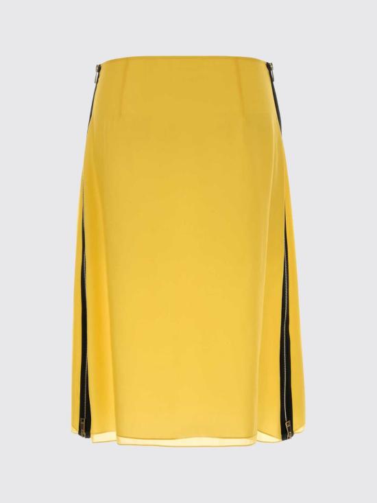 26SS 펜디 롱 스커트 FQ7735AW9P F1W0C Yellow - FENDI