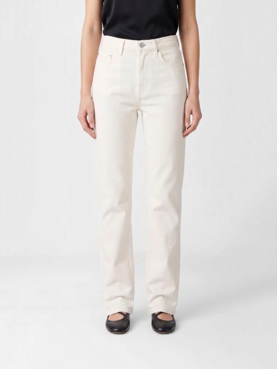 26SS 질샌더 데님 팬츠 J03KA0355J46463 102 White