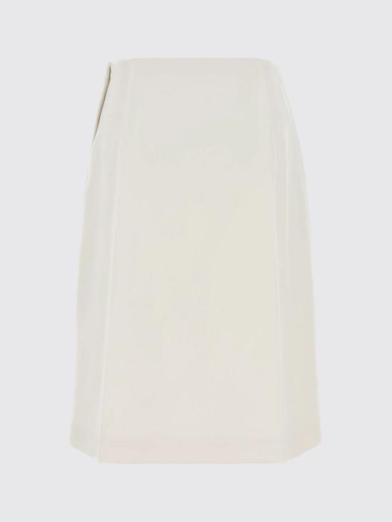 26SS 질샌더 미디 스커트 J03MA0291J70218 102 White - JIL SANDER