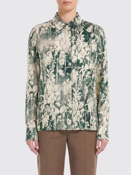 26SS 피티토리노 블라우스 TW6SIT130STDER21 0390 Green
