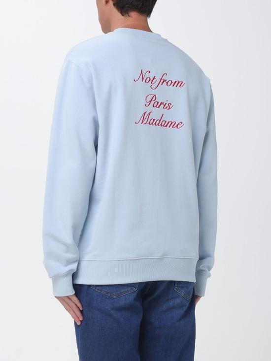 26SS 드롤드무슈 긴팔 티셔츠 KSW157CO127 LIGHT Blue - DROLE DE MONSIEUR