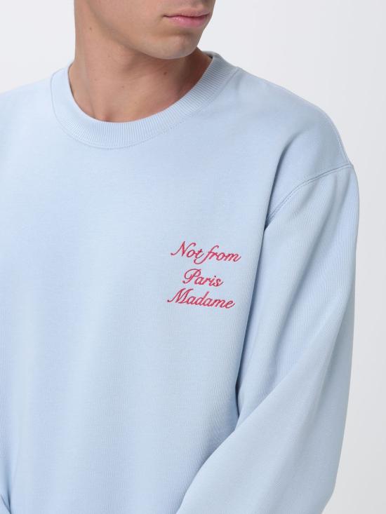 26SS 드롤드무슈 긴팔 티셔츠 KSW157CO127 LIGHT Blue - DROLE DE MONSIEUR